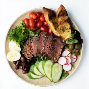 Salade filet mignon