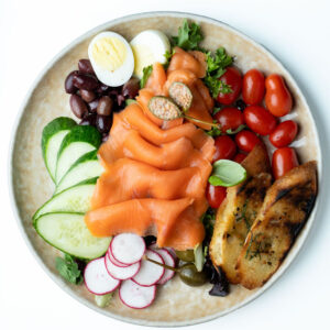 Salade Saumon fumée