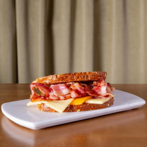 Grilled cheese bacon